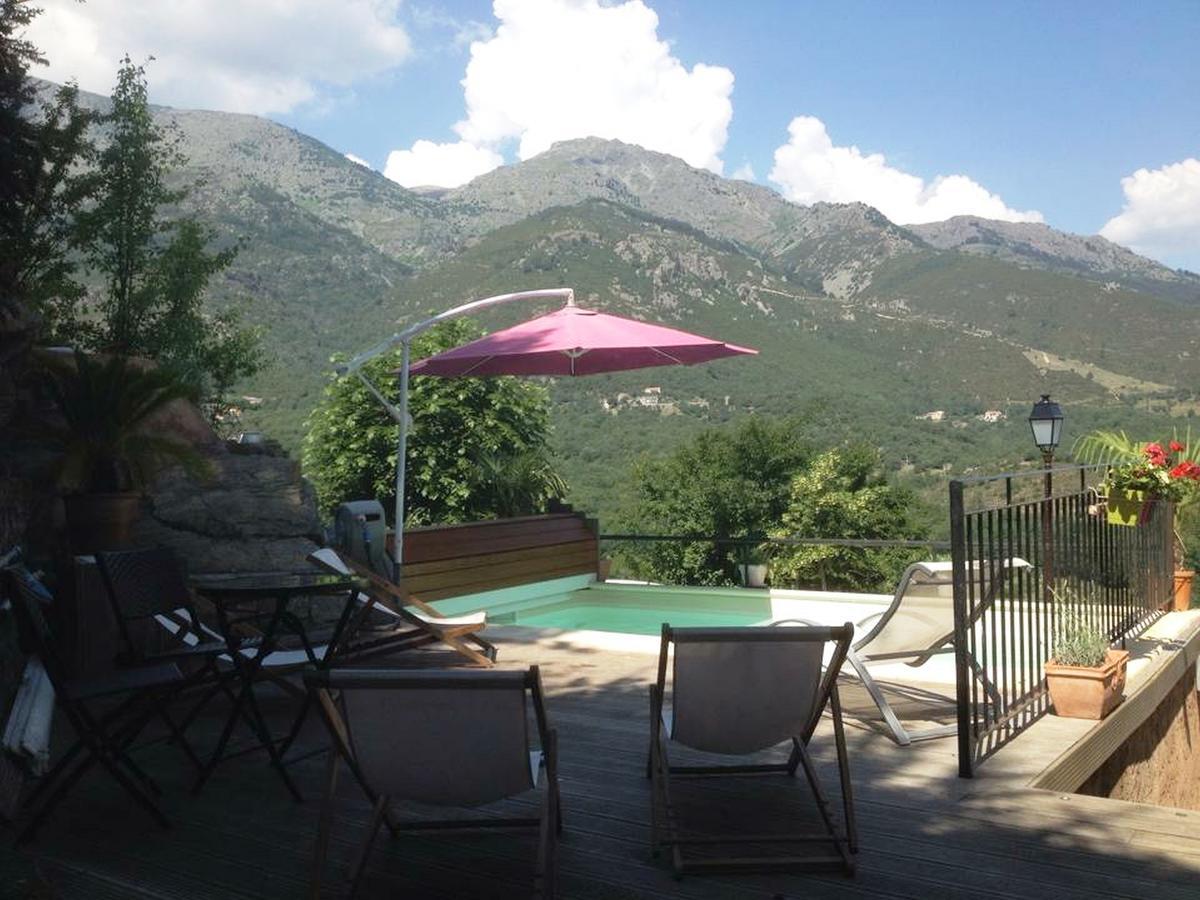 Auberge Casa Mathea Poggio-di-Venaco Bagian luar foto